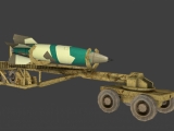 V2 Rocket + Launcher  created by ProgSys