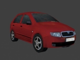 Fabia car created by Dinus Saurus